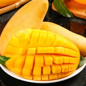 捌零鲜生物语（顺丰JD）正宗金煌芒果新鲜水果 特大果芒果 青皮芒果水果礼盒 9斤精品特大果（精选）