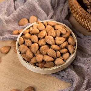 拾善方熟杏仁原味无添加无糖南炒大甜杏仁干果正宗坚果零食的功效与作用